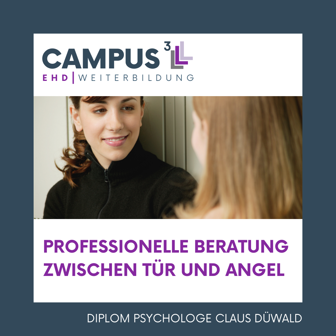 Seminar: Beratung zwischen Tür und Angel