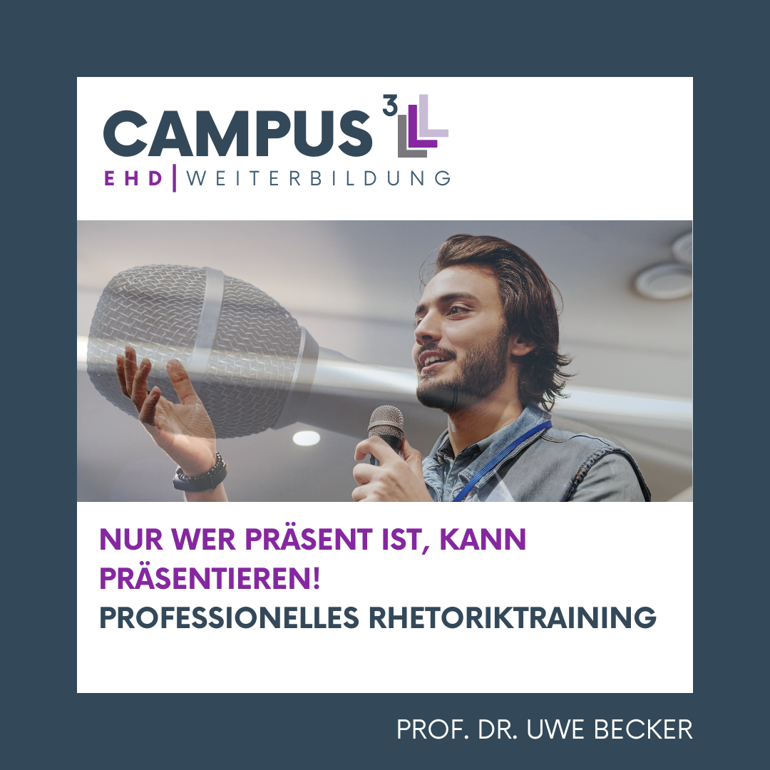 Seminar - Nur wer präsent ist, kann präsentieren