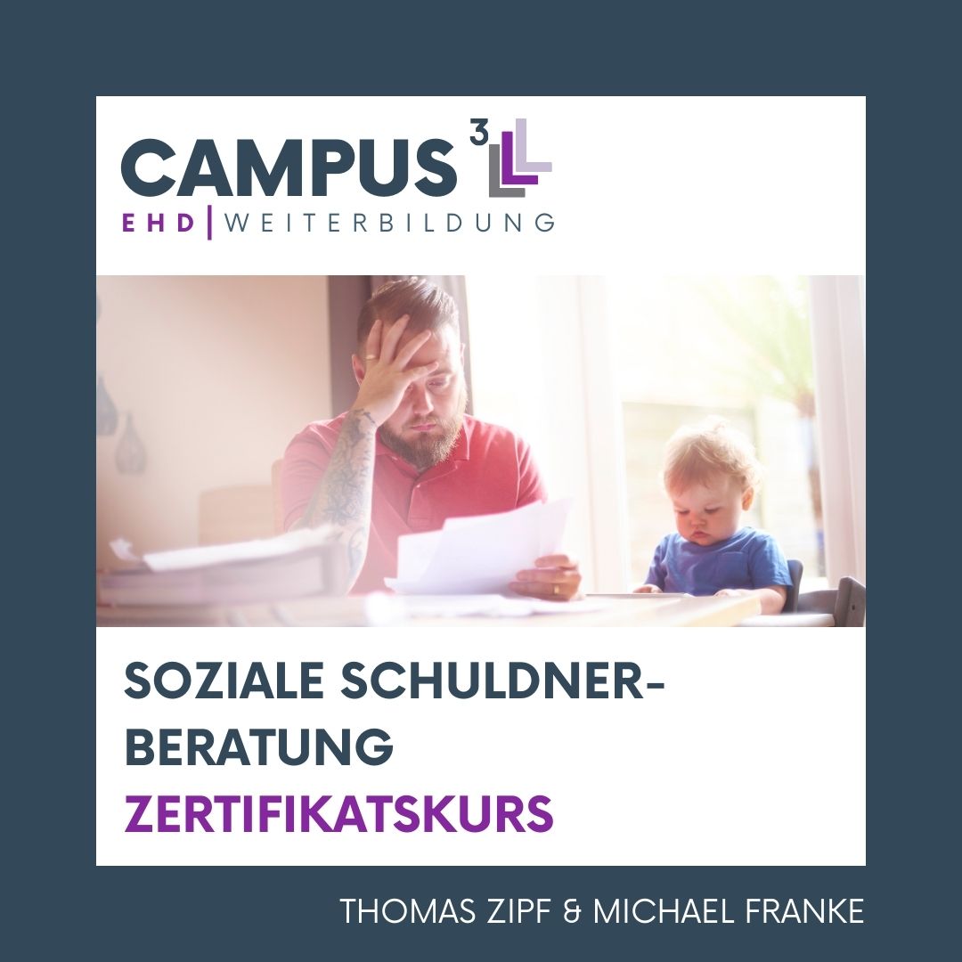 Zertifikatskurs Soziale Schuldnerberatung Webseite Campus 3L